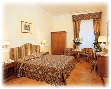 Rooms of hotel Cellini